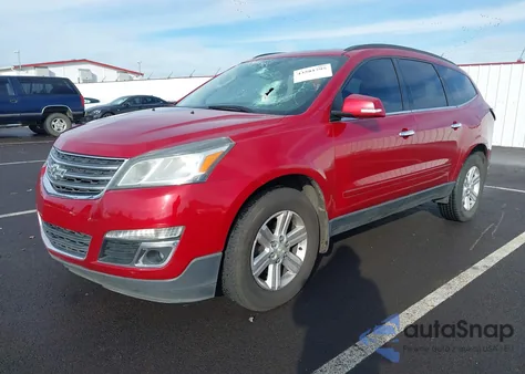 2013 Chevrolet Traverse 1Lt из США, поврежденный, VIN 1GNKVGKD4DJ133497